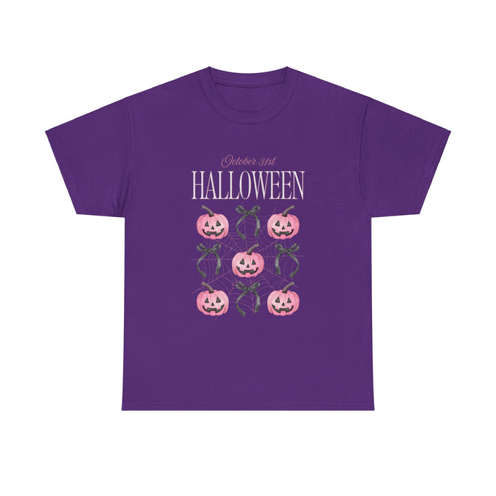 Halloween Coquette T-shirt, halloween, Colorful, unisex, 6 colors, 8 sizes