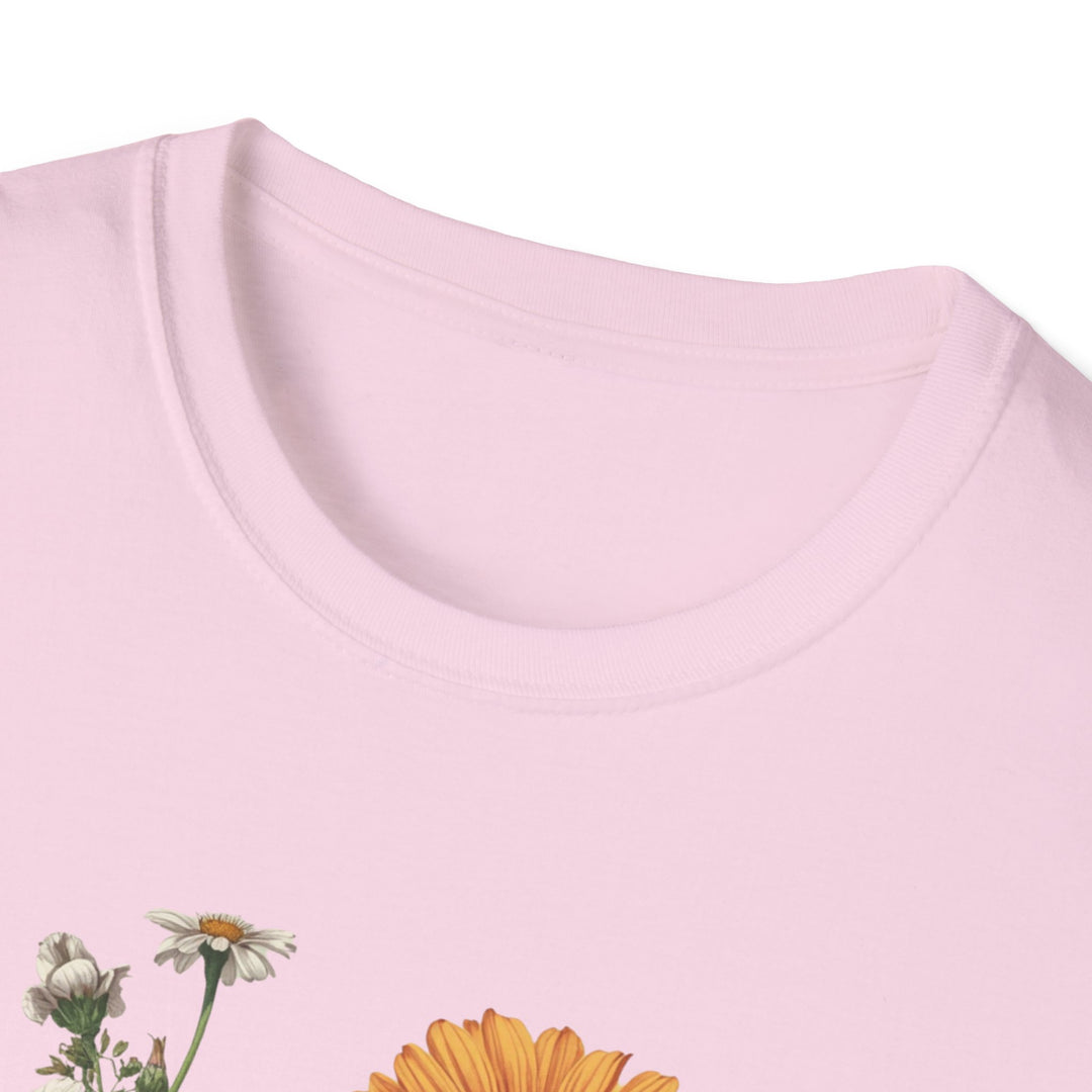 Dragonfly & Wildflower Tee, 6 colors, 5 sizes