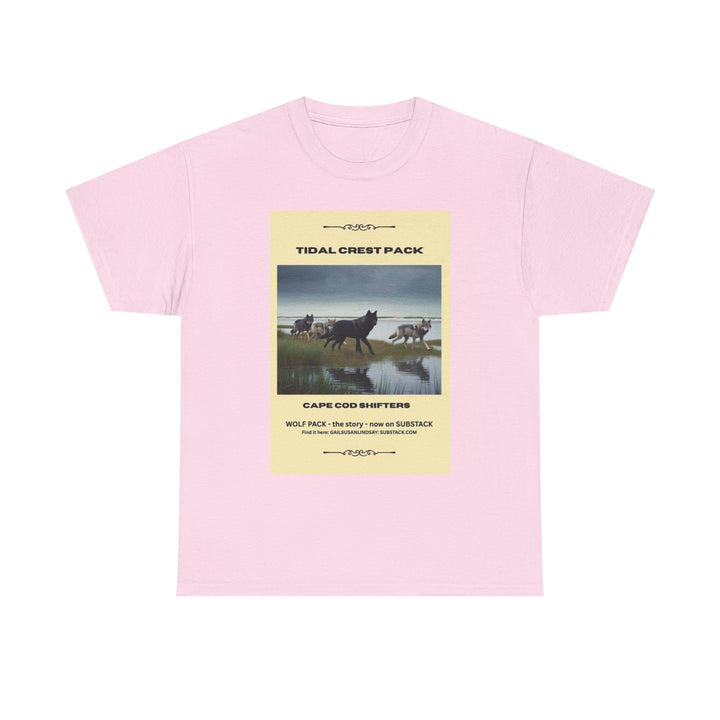 Wolf Pack T-shirt, Unisex, 6 colors, 6 sizes
