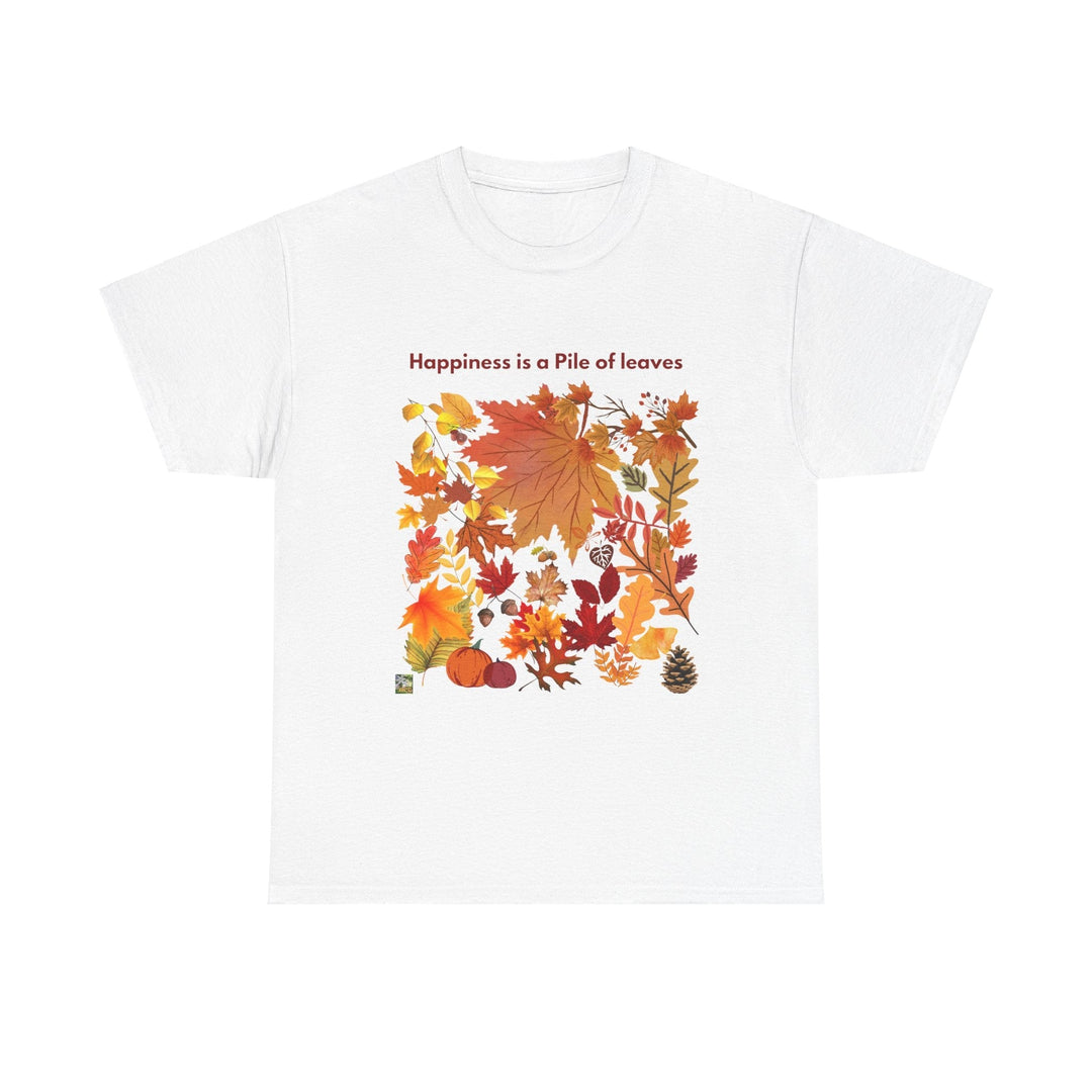 Fall Leaves Heavy T-shirt Cheerful Colorful Fall unisex