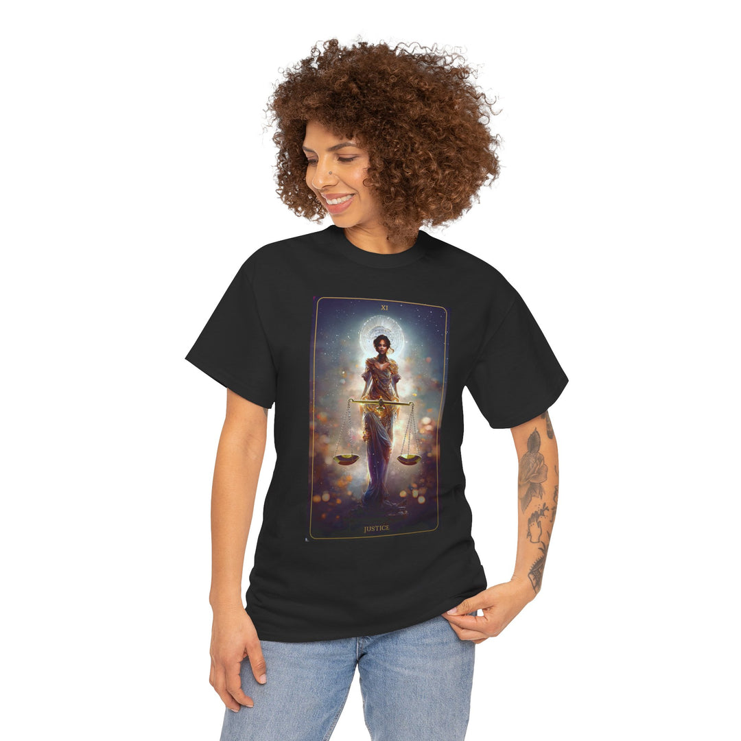 Justice T-shirt, 4 colors, 8 sizes