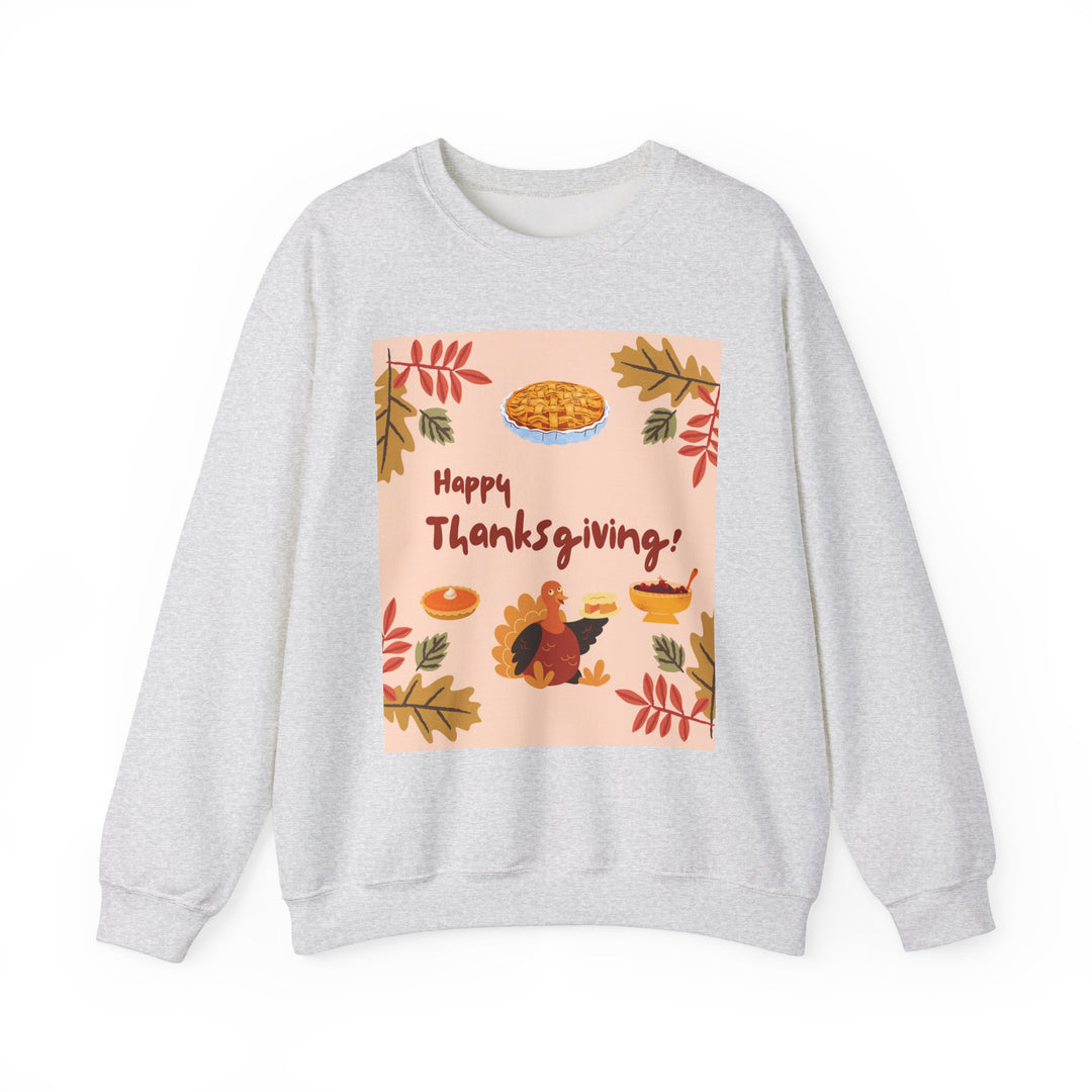 Thanksgiving Sweatshirt, Crewneck, unique, heavy weight, available in 6 colors and 6 sizes