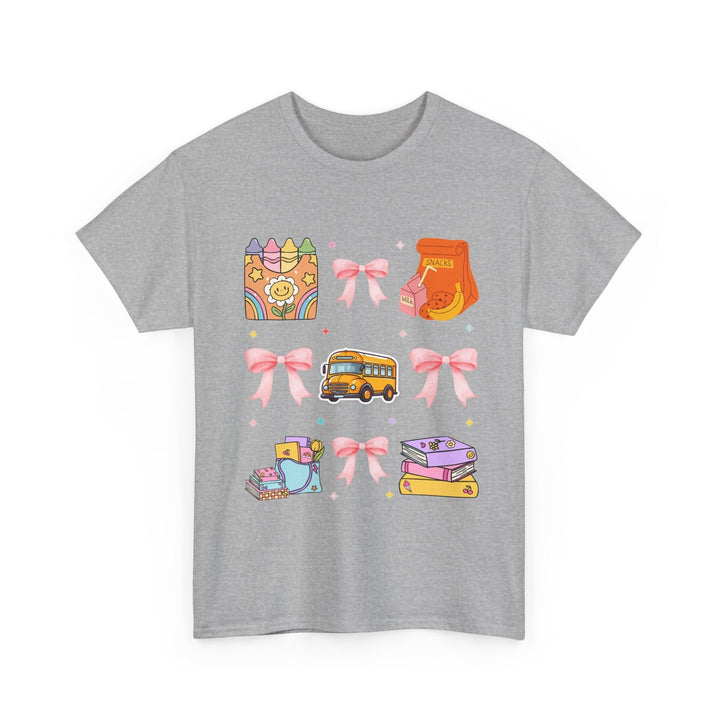 Coquette Back to School t-shirt adult unisex Heavy Cotton