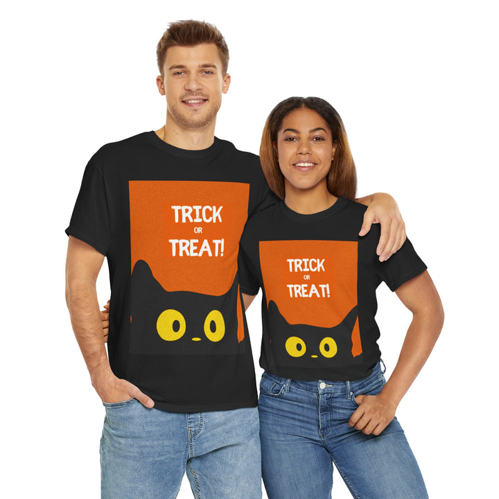 Halloween Trick or Treat T-shirt, Unisex, Christmas, 8 colors, 8 sizes