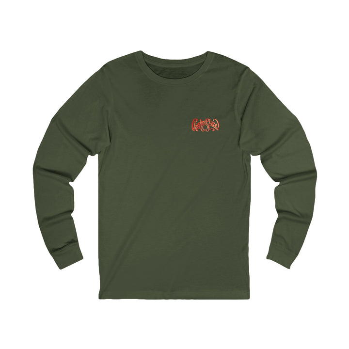 Charlie’s Place Long Sleeve Tee — Restaurant Logo & Address Back Print