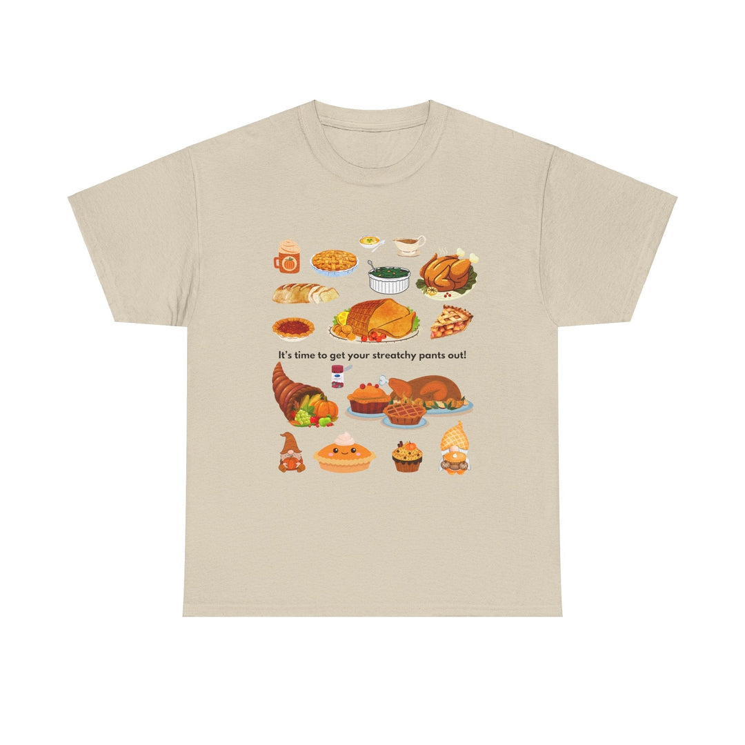Thanksgiving Stretchy Pants T-shirt,