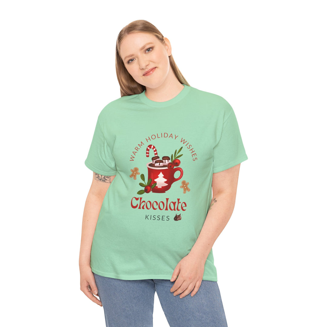 Warm Holiday Wishes T-shirt, Unisex, Christmas, 6 colors, 8 sizes