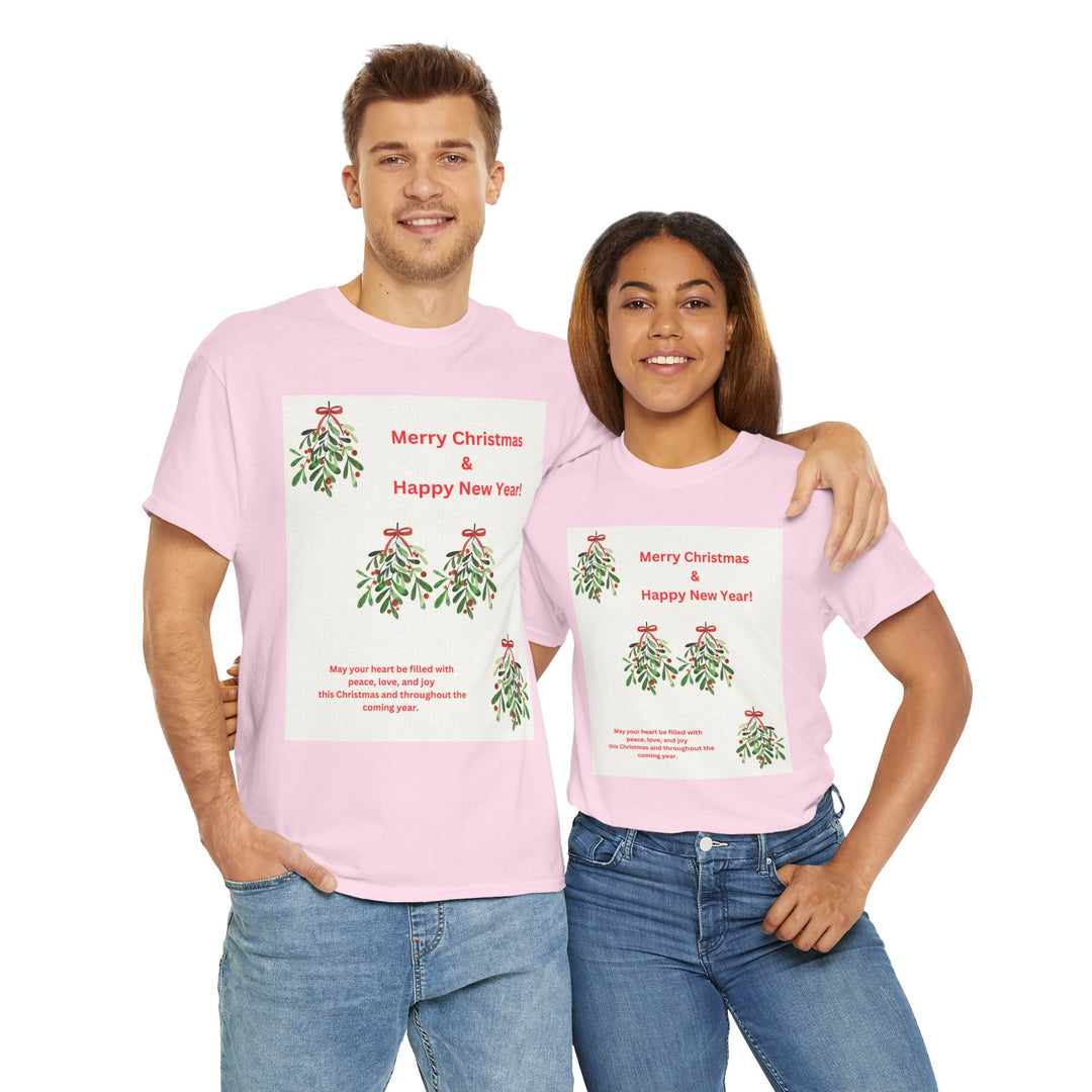 Christmas Greetings T-shirt, Unisex, Christmas, 10 colors, 8 sizes