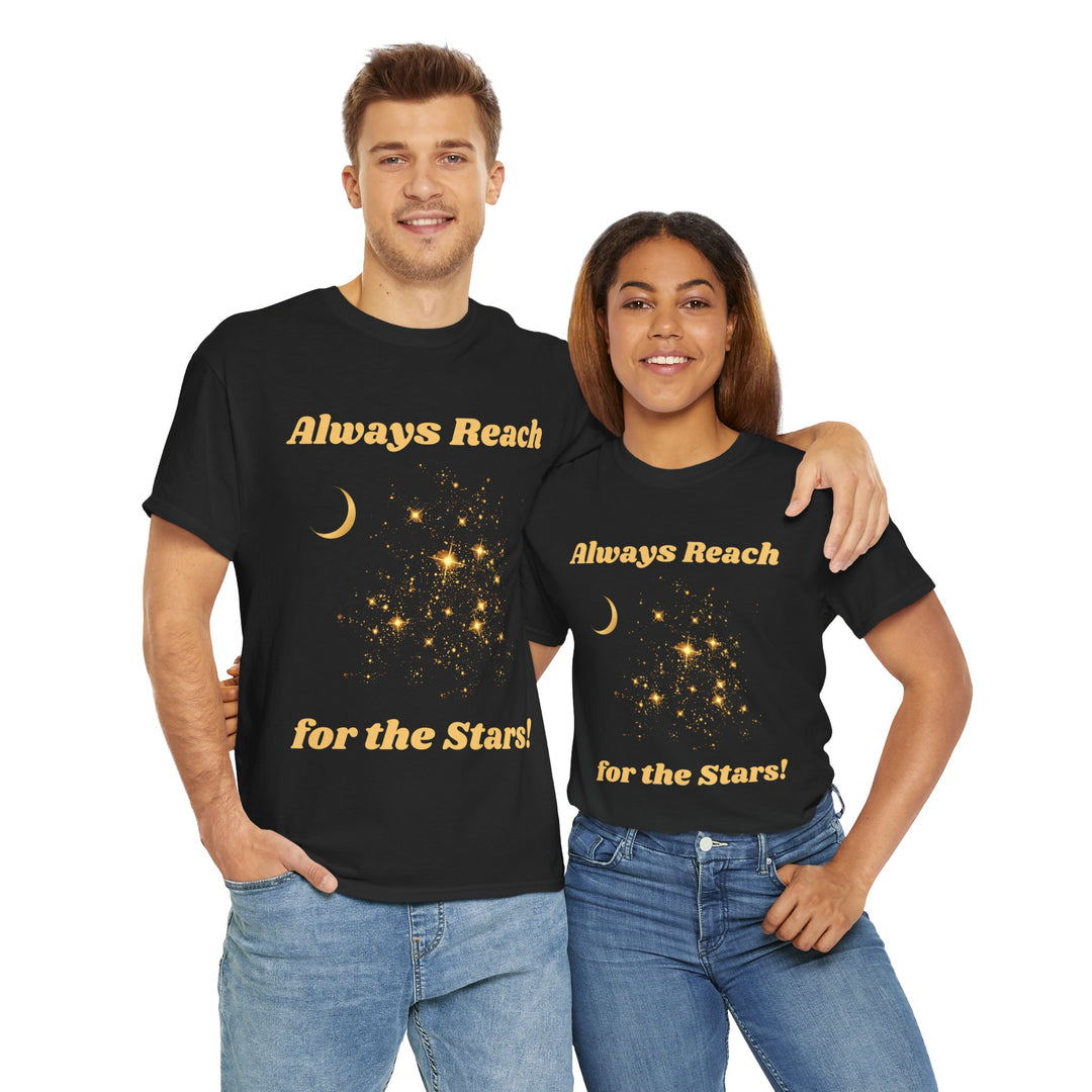 Always Reach T-shirt, up lifting, Colorful, unisex, 4 colors, 8 sizes