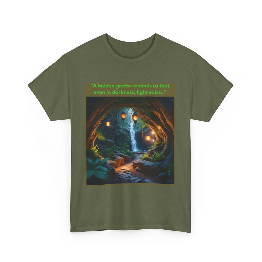 Hidden Grotto T-shirt cozy unique colorful Bring light