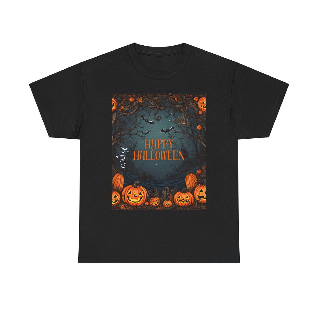 Happy Halloween T-shirt, halloween, Colorful, unisex, 6 colors, 8 sizes