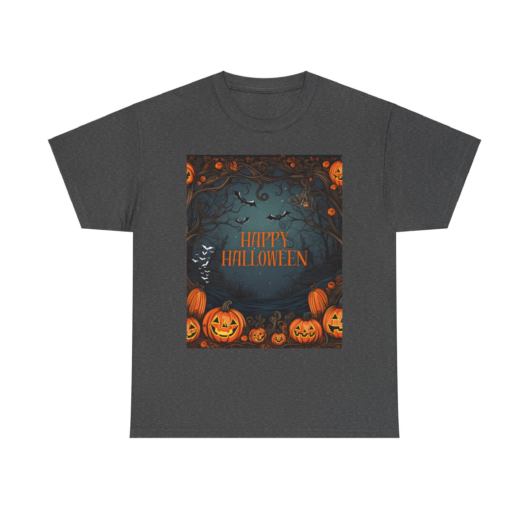 Happy Halloween T-shirt, halloween, Colorful, unisex, 6 colors, 8 sizes