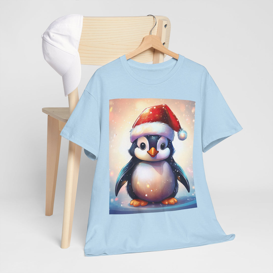 Cute Penguin T-shirt, Unisex, Christmas, 6 colors, 8 sizes