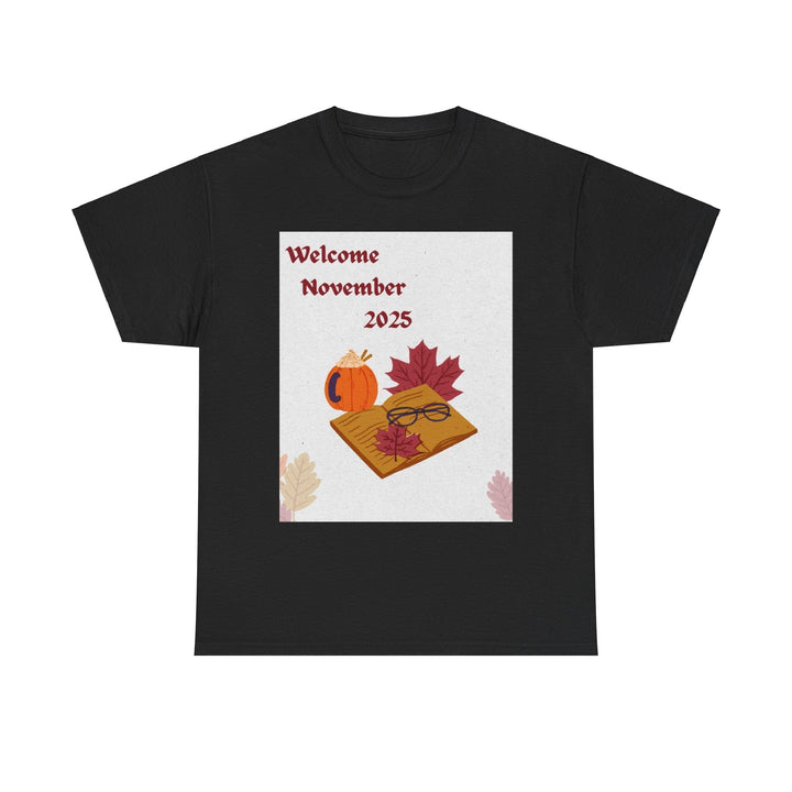 Hello Month of November 2025 T-shirt changing seasons