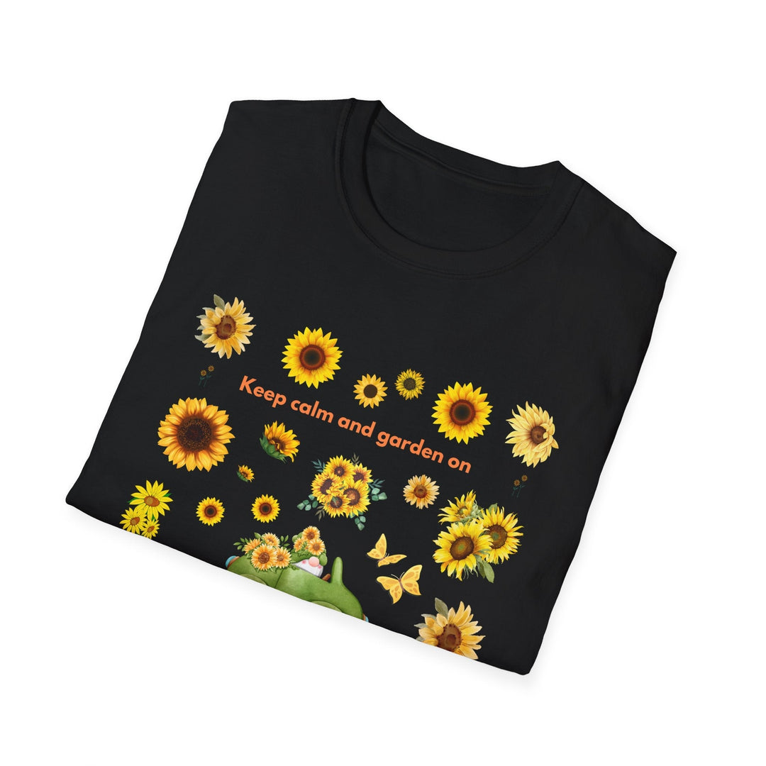 Sunflower Vibes T-Shirt 70s throwback Sunflowers VW bug unisex