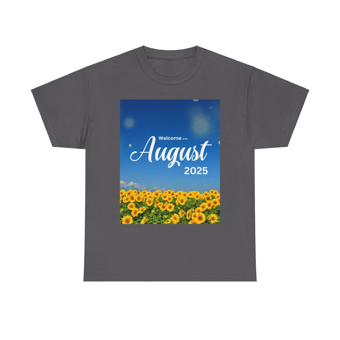 Hello Month of August 2025 T-shirt changing seasons