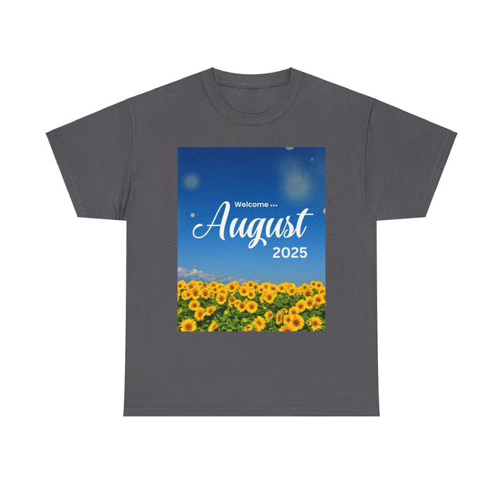 Hello Month of August 2025 T-shirt changing seasons