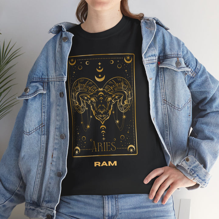 Zodiac Aries T-shirt, Zodiac signs, Colorful, unisex, 4 colors, 8 sizes