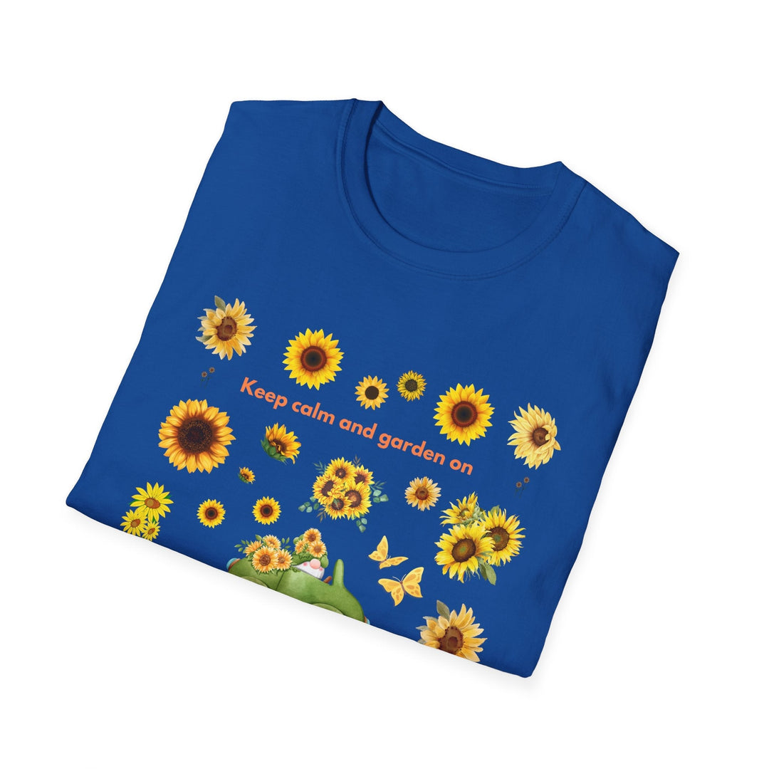 Sunflower Vibes T-Shirt 70s throwback Sunflowers VW bug unisex