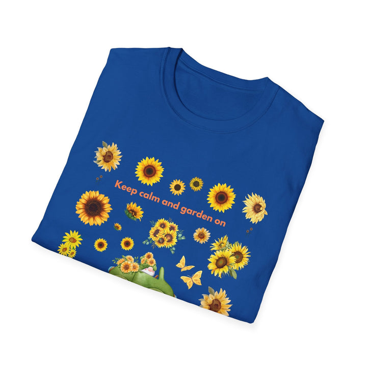 Sunflower Vibes T-Shirt 70s throwback Sunflowers VW bug unisex