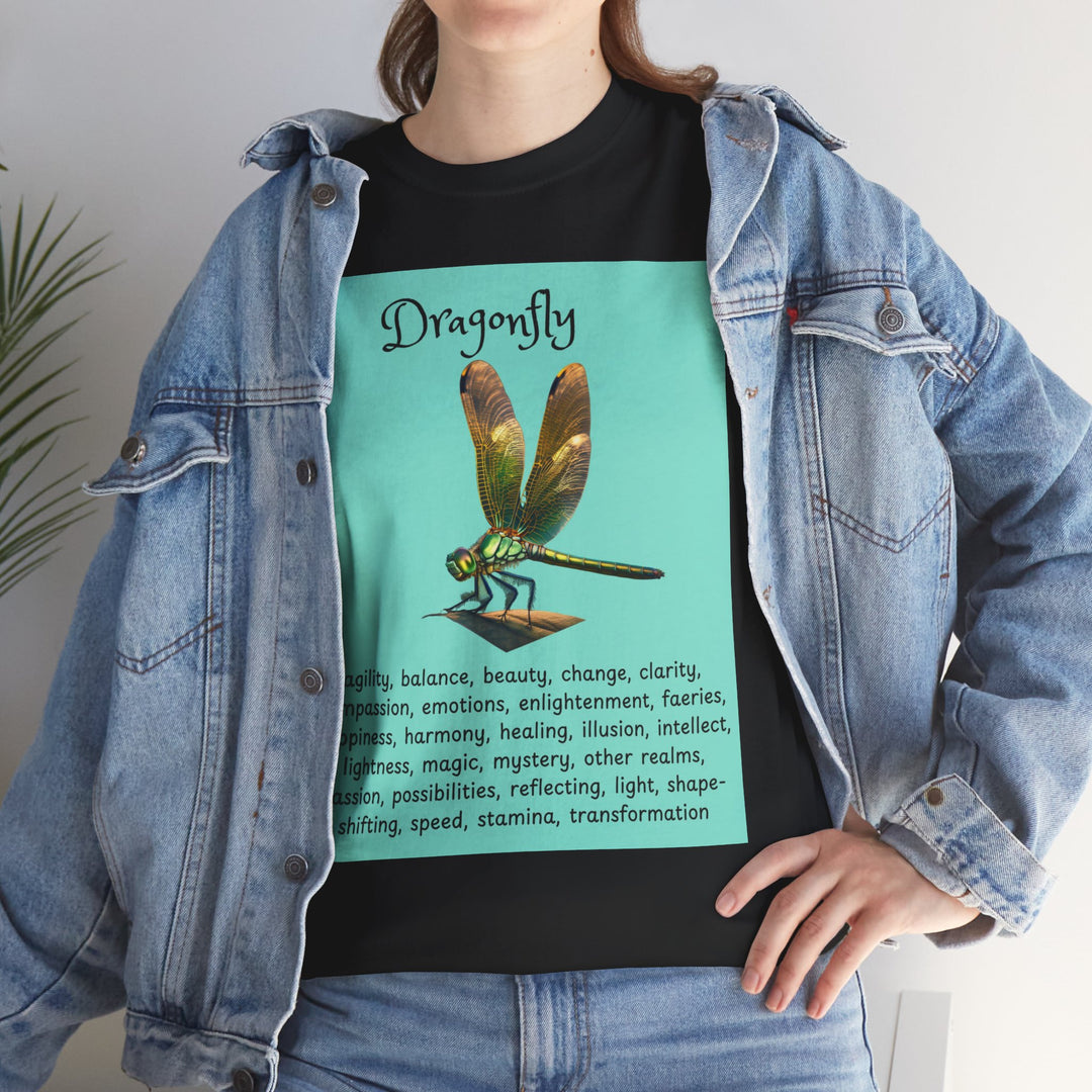 Dragonfly T-shirt, Colorful, unisex, 4 colors, 8 sizes
