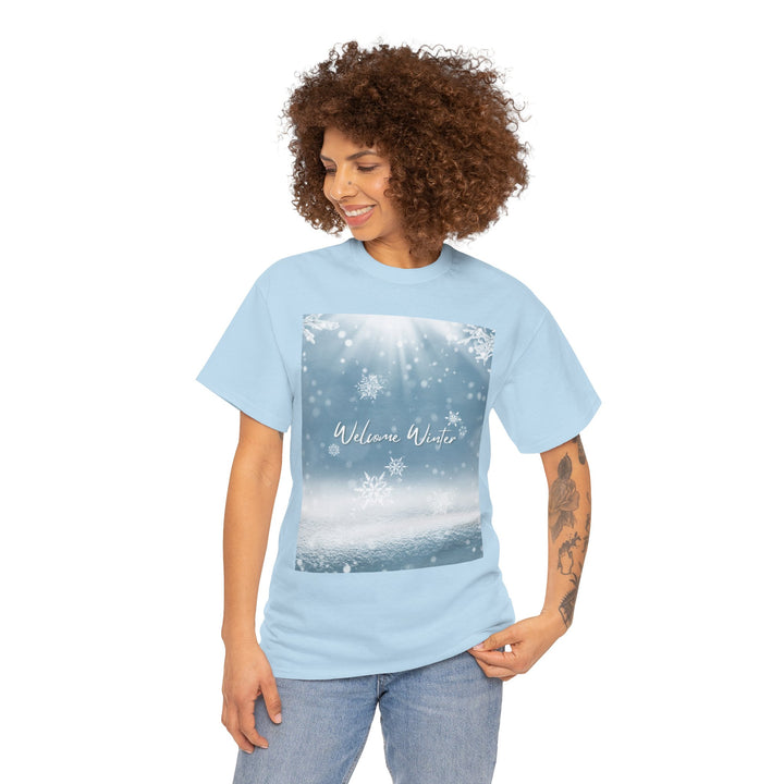 Winter Welcome T-shirt, Unisex, Christmas, 6 colors, 8 sizes