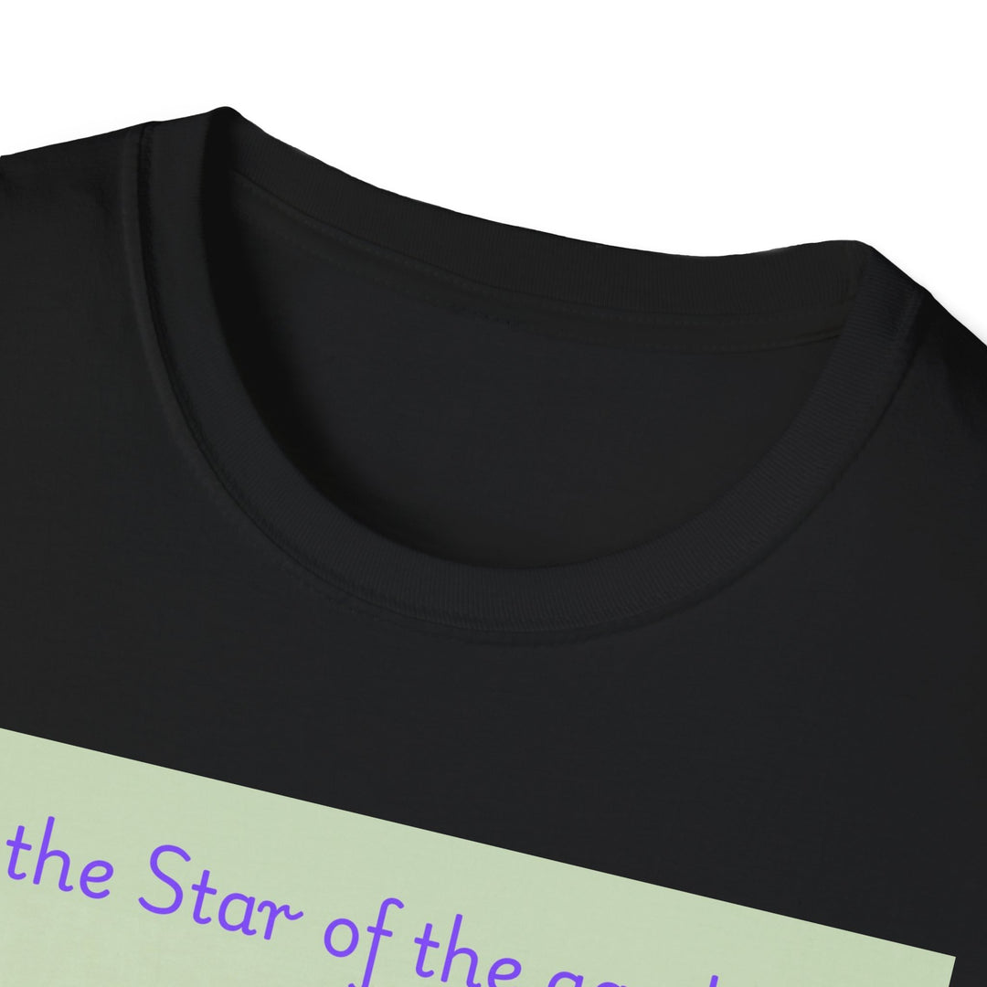 “Be the Star of the Garden!” Dragonfly & Wildflower Graphic Tee