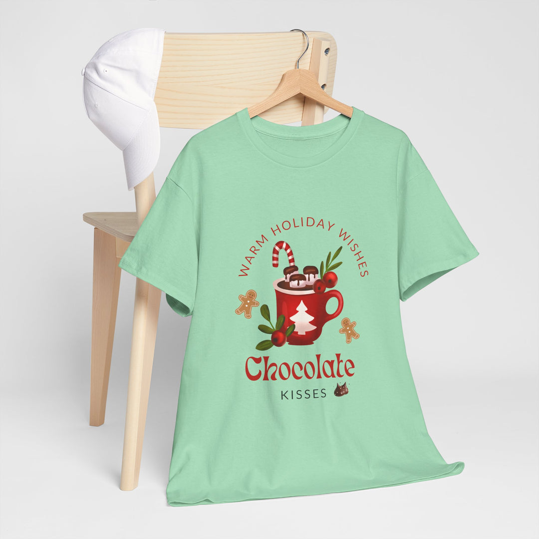 Warm Holiday Wishes T-shirt, Unisex, Christmas, 6 colors, 8 sizes