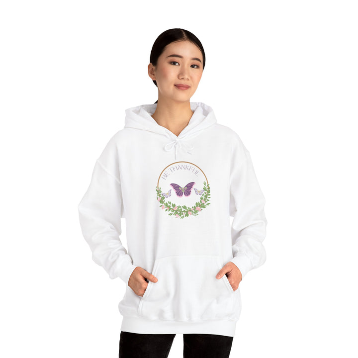 Be Thankful Hooded Sweatshirt, 6 colors, 6 sizes, TicTok, Unisex