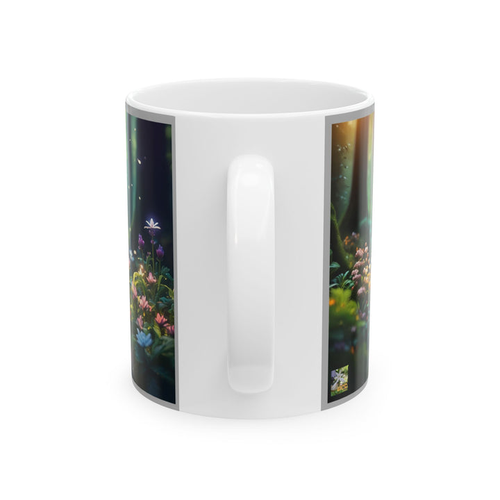 Fairy Gardener 11oz, 15oz Customized Ceramic Mug, Unique Design, great Gift Idea, create Home Brew Joy, Customized
