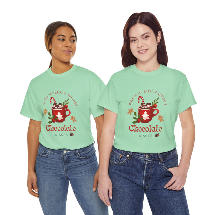 Warm Holiday Wishes T-shirt, Unisex, Christmas, 6 colors, 8 sizes