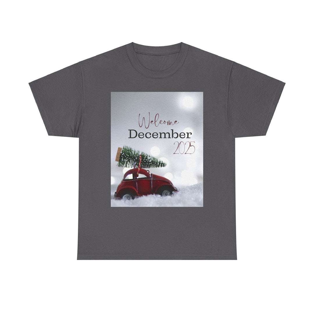 Hello Month of December 2025 T-shirt changing seasons