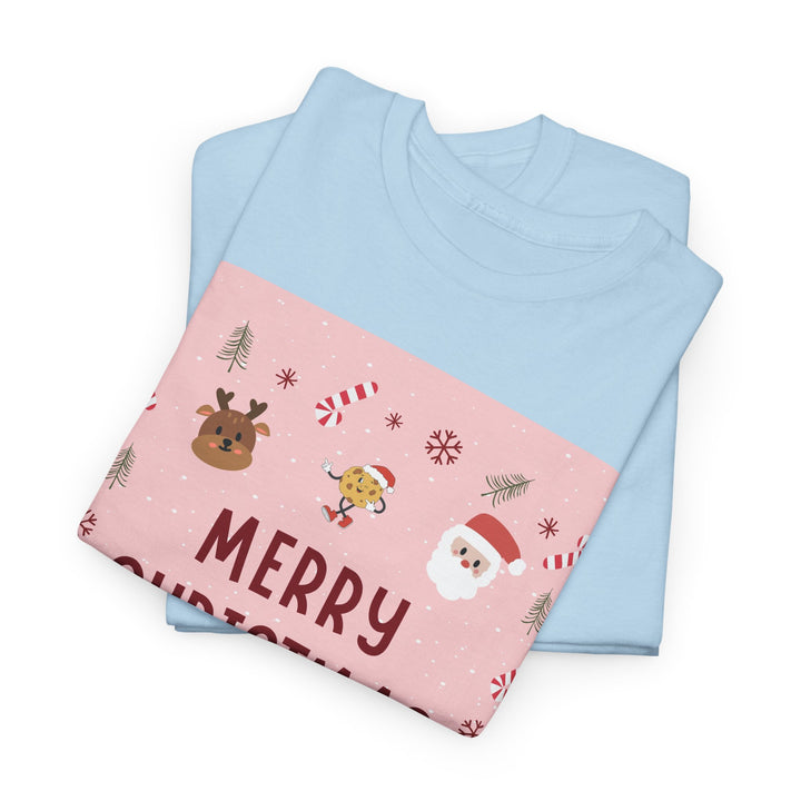 Merry Christmas & Candy Canes T-shirt, Unisex, Christmas, 10 colors, 8 sizes