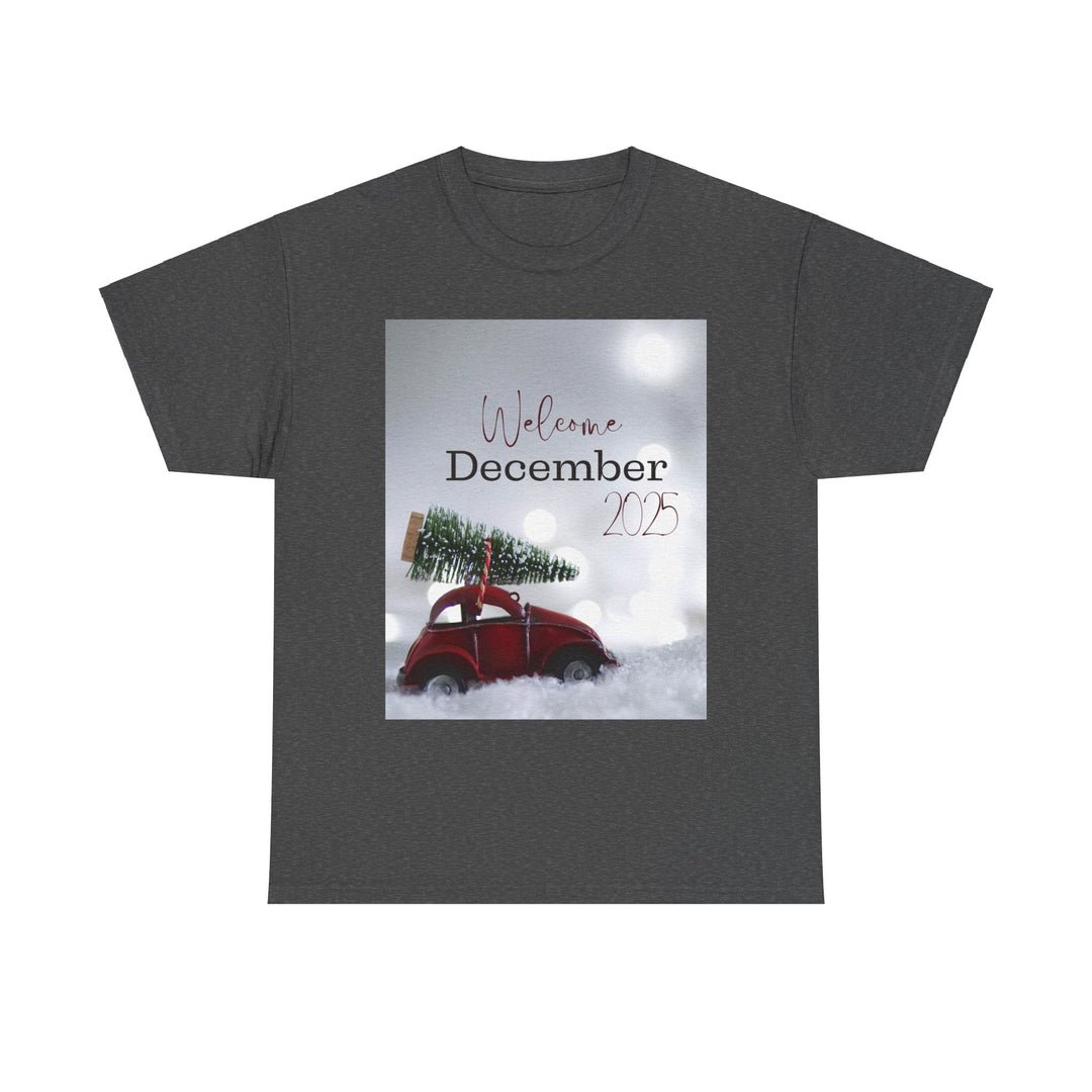 Hello Month of December 2025 T-shirt changing seasons