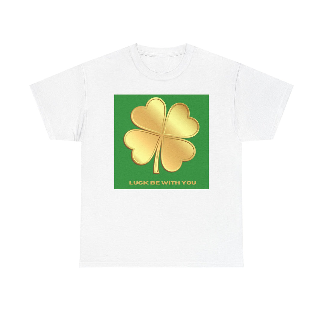 Lucky Four Leaf Clover T-shirt, Unisex, 4 colors, 8 sizes