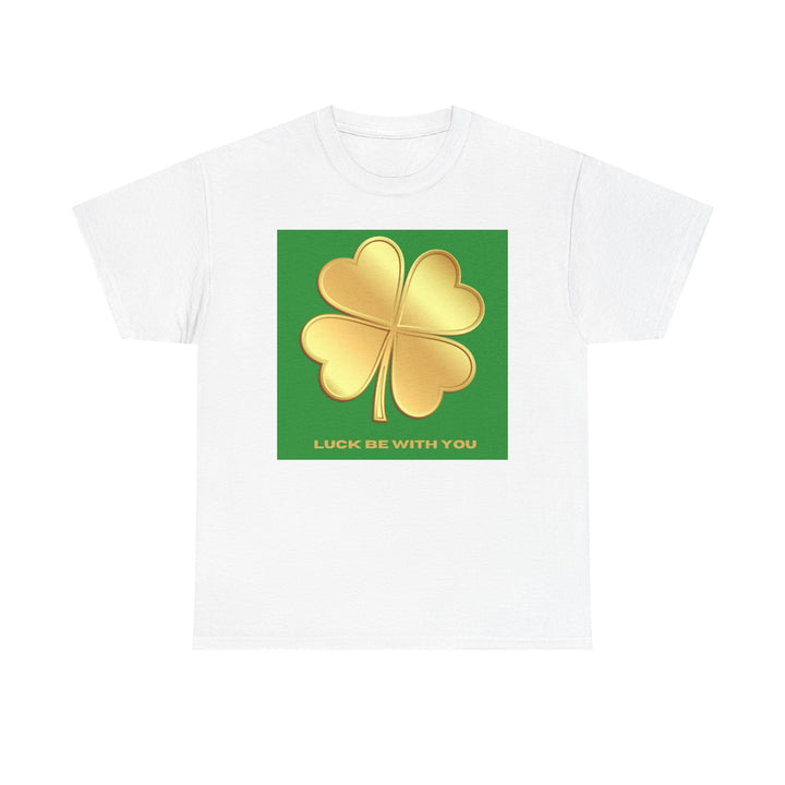 Lucky Four Leaf Clover T-shirt, Unisex, 4 colors, 8 sizes