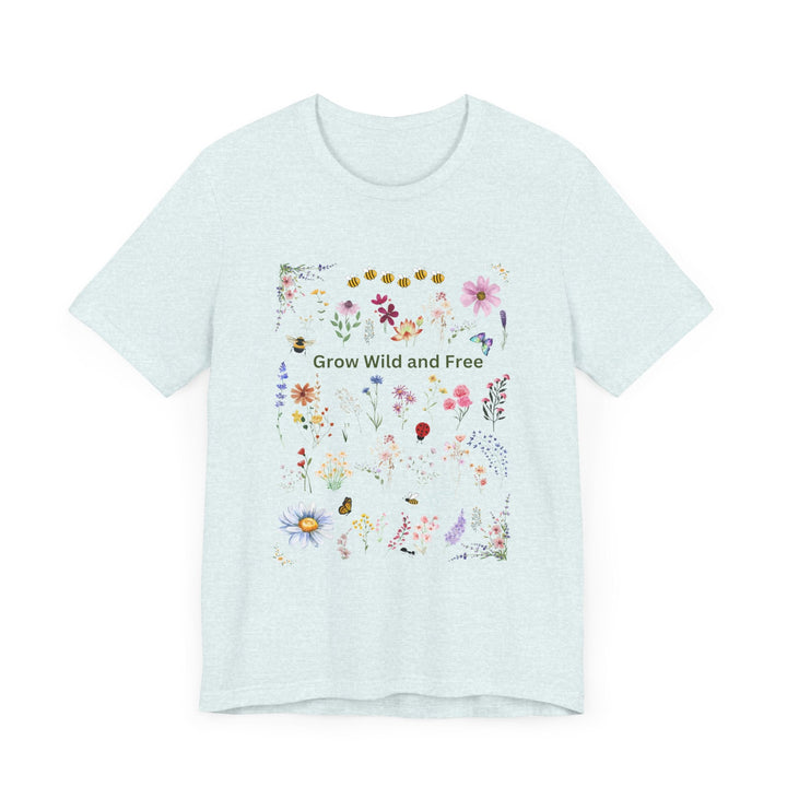 Gardener's Wildflower Boquete t-shirt Jersey Short Sleeve unisex