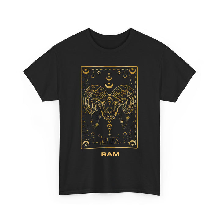 Zodiac Aries T-shirt, Zodiac signs, Colorful, unisex, 4 colors, 8 sizes