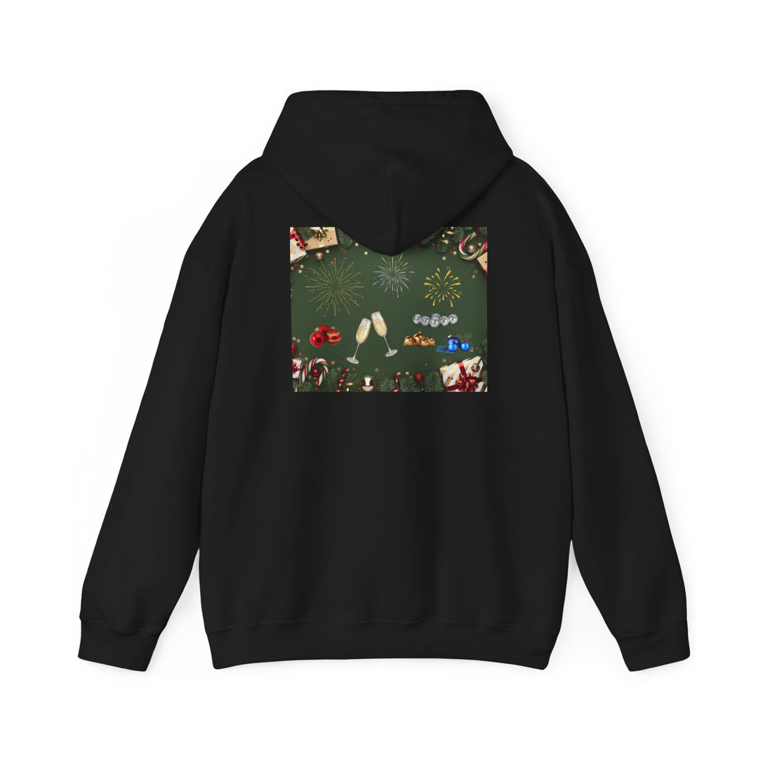 Merry Christmas Hooded Sweatshirt, 6 colors, 6 sizes, TicTok, Unisex