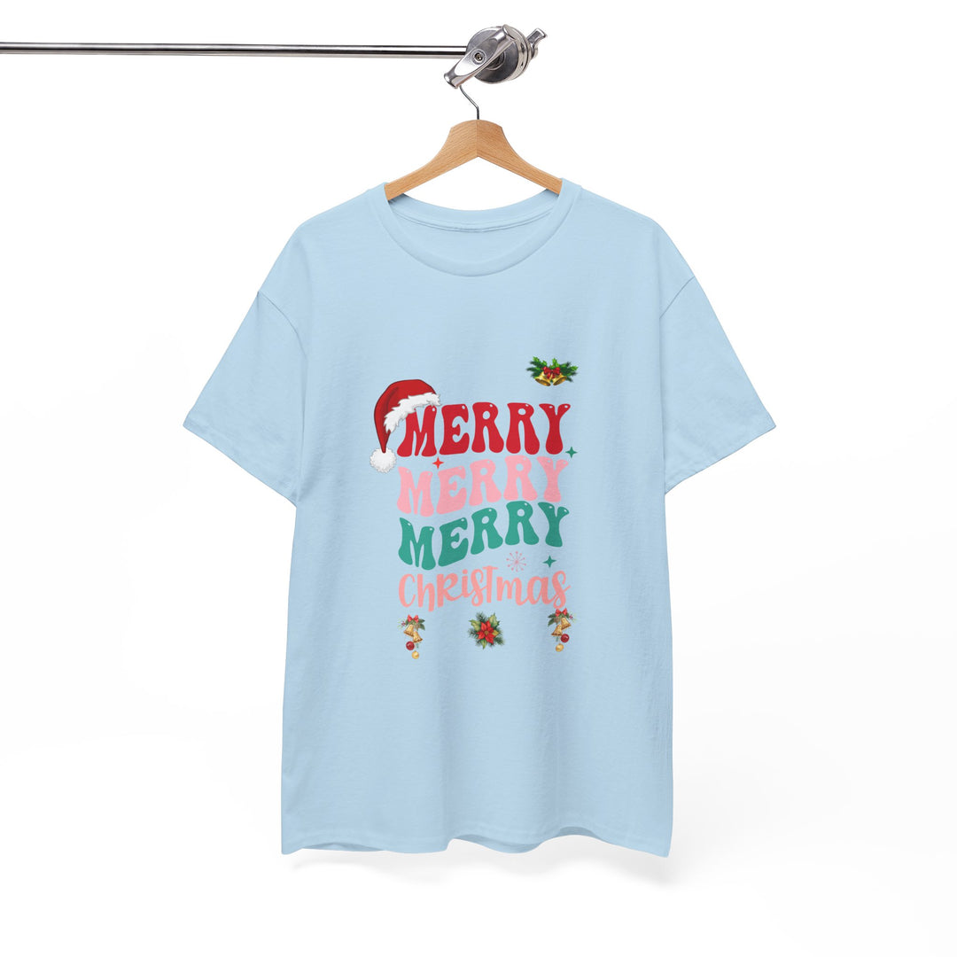 Merry - Merry Christmas T-shirt, Unisex, Christmas, 6 colors, 8 sizes