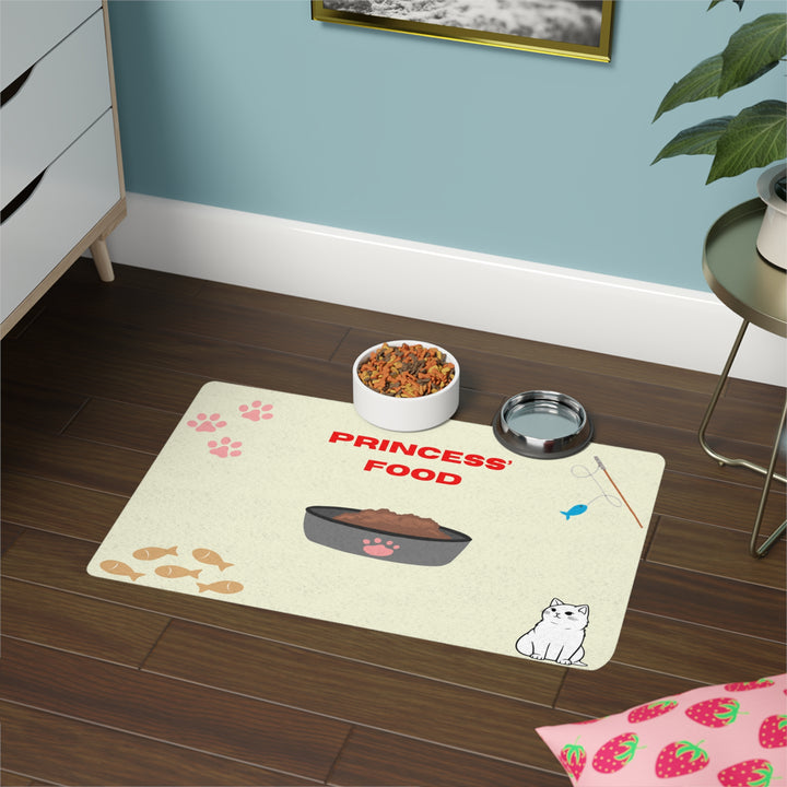 Customizable Cat Food Mat (12x18)
