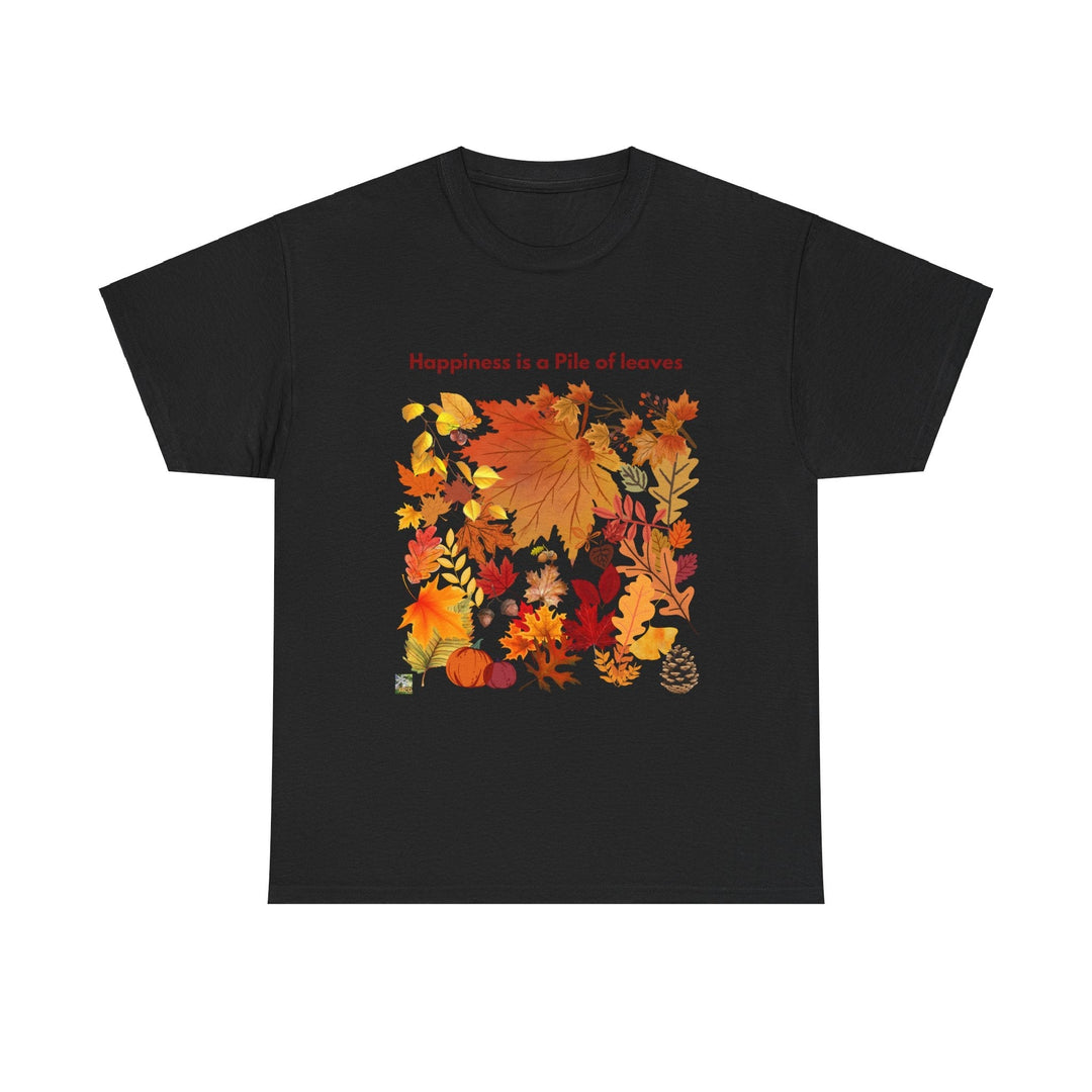 Fall Leaves Heavy T-shirt Cheerful Colorful Fall unisex