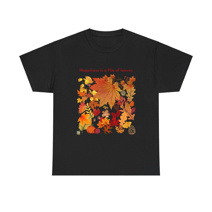Fall Leaves Heavy T-shirt Cheerful Colorful Fall unisex