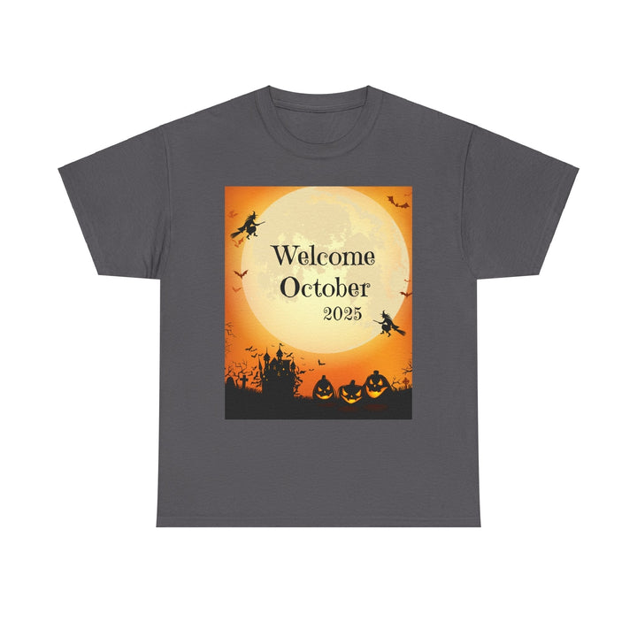 Hello Month of October 2025 T-shirt changing seasons