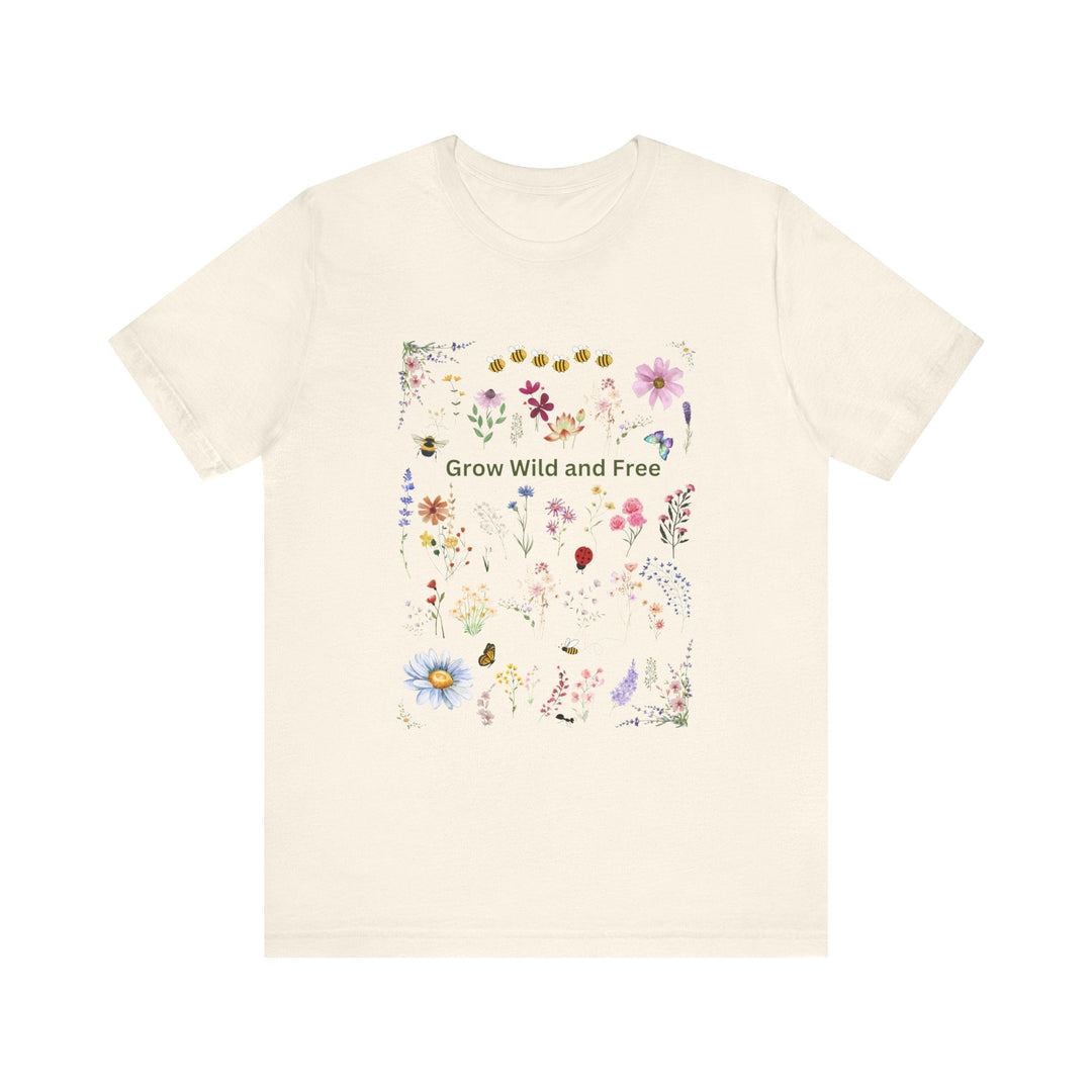 Gardener's Wildflower Boquete t-shirt Jersey Short Sleeve unisex