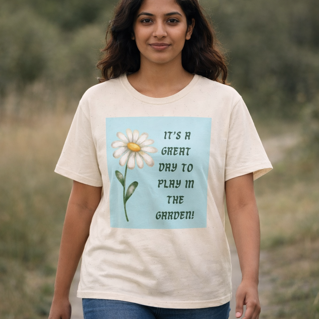 Daisy Garden Play T‑Shirt, 5 sizes, 5 colors