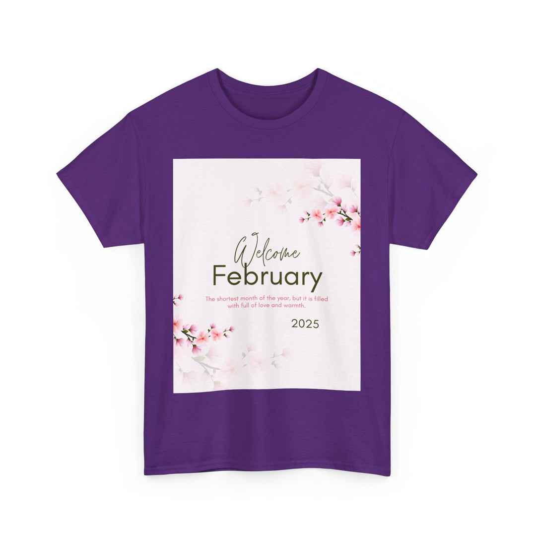 Hello Month of February 2025 T-shirt changing seasons