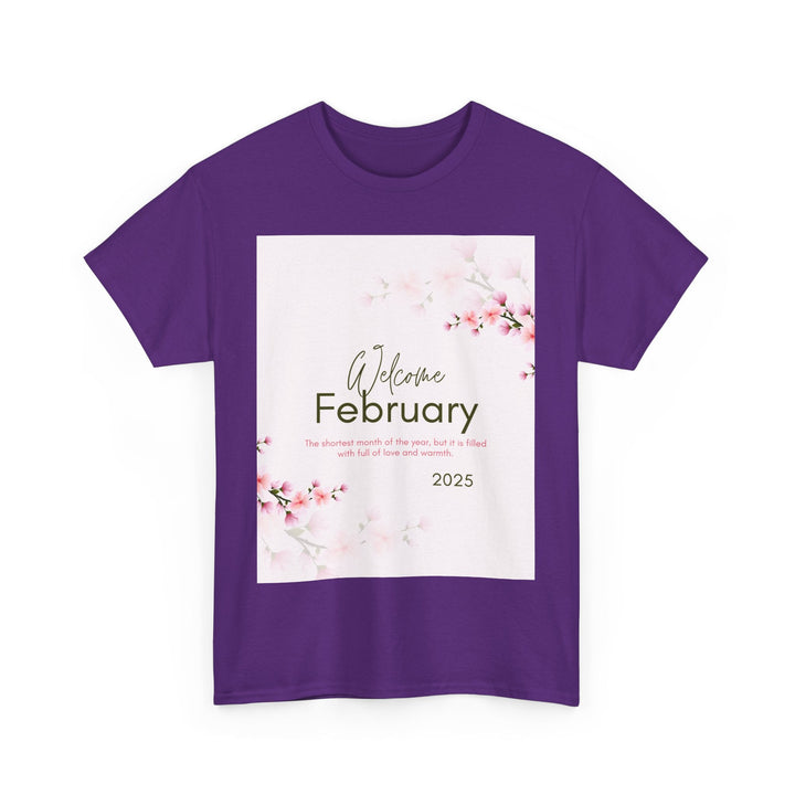 Hello Month of February 2025 T-shirt changing seasons