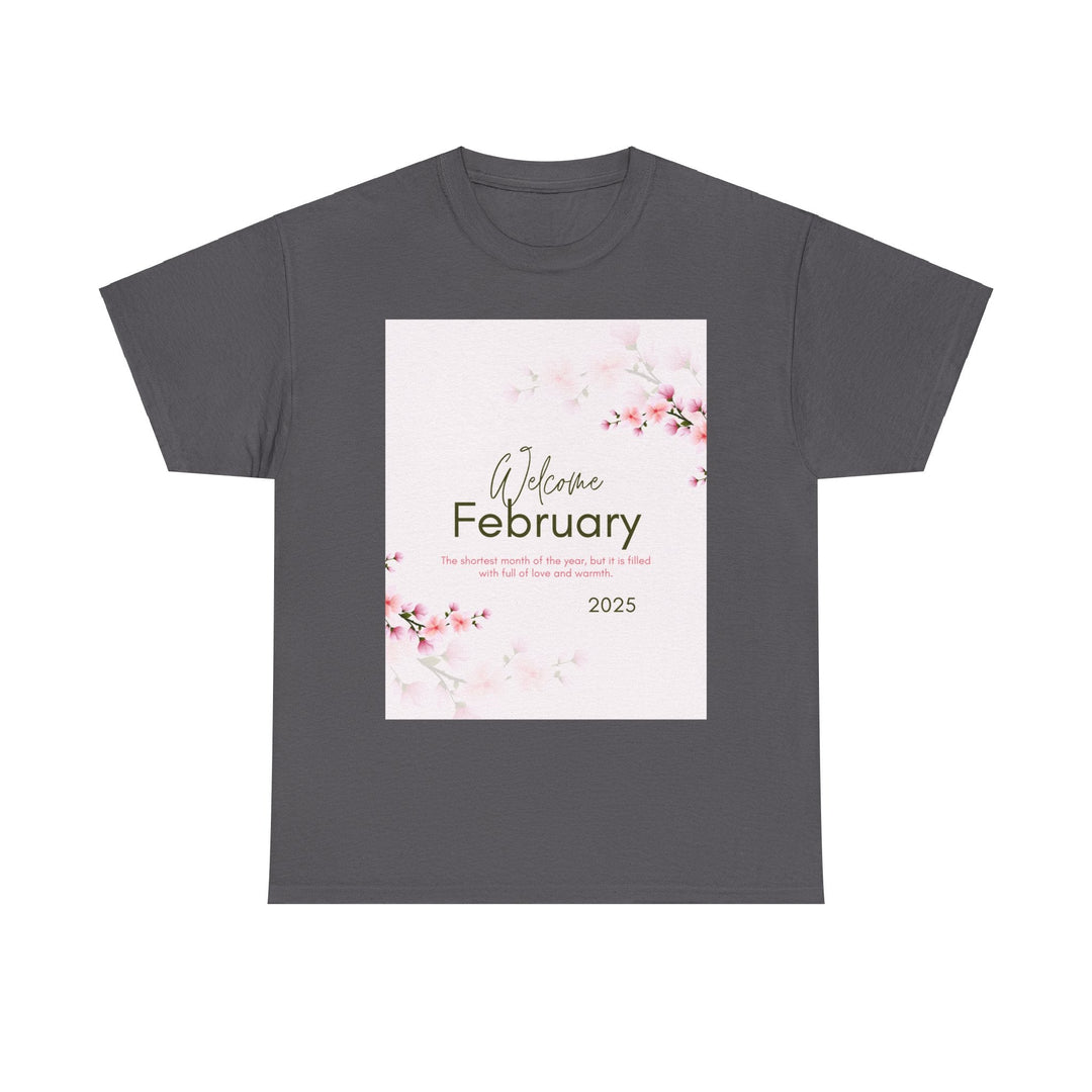 Hello Month of February 2025 T-shirt changing seasons