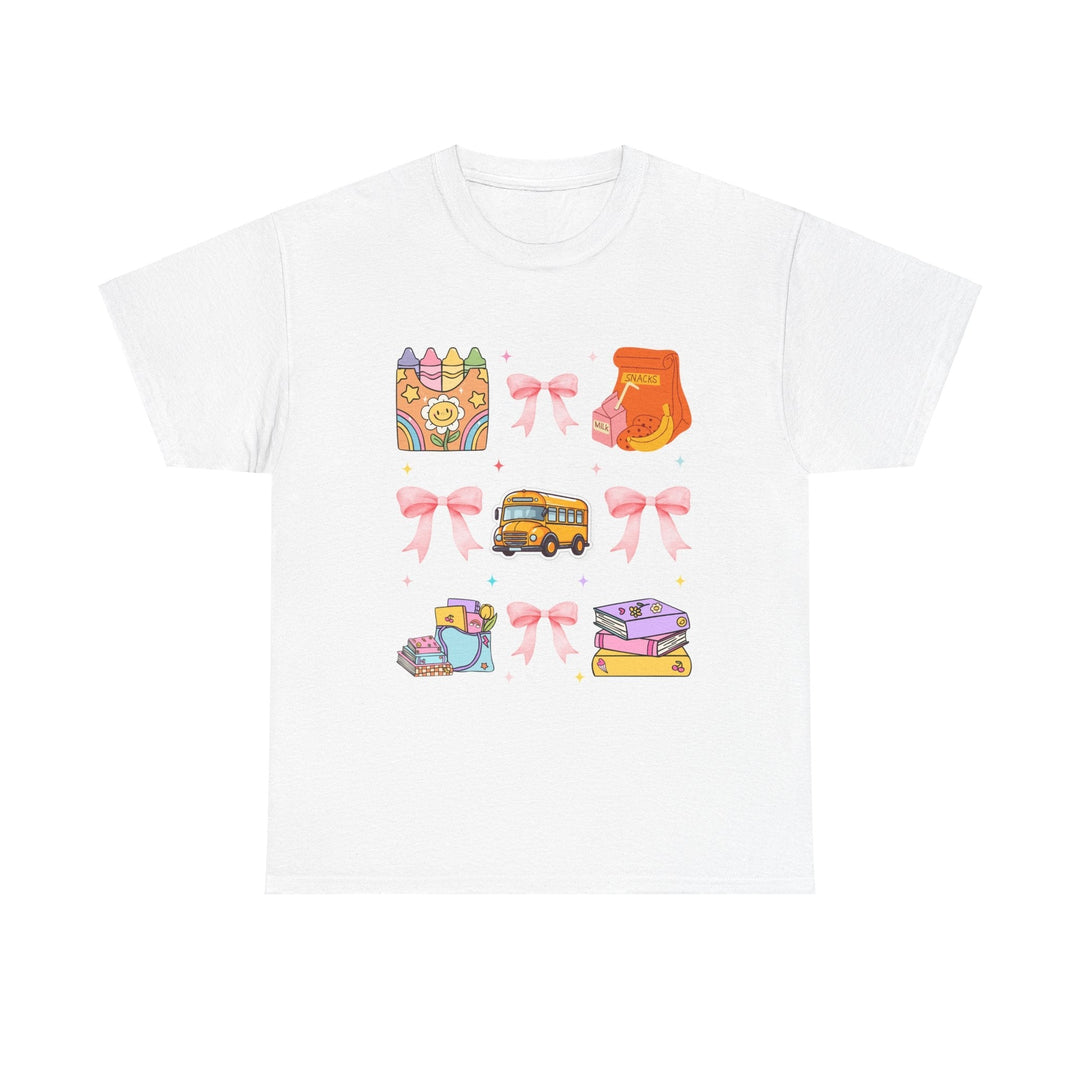 Coquette Back to School t-shirt adult unisex Heavy Cotton